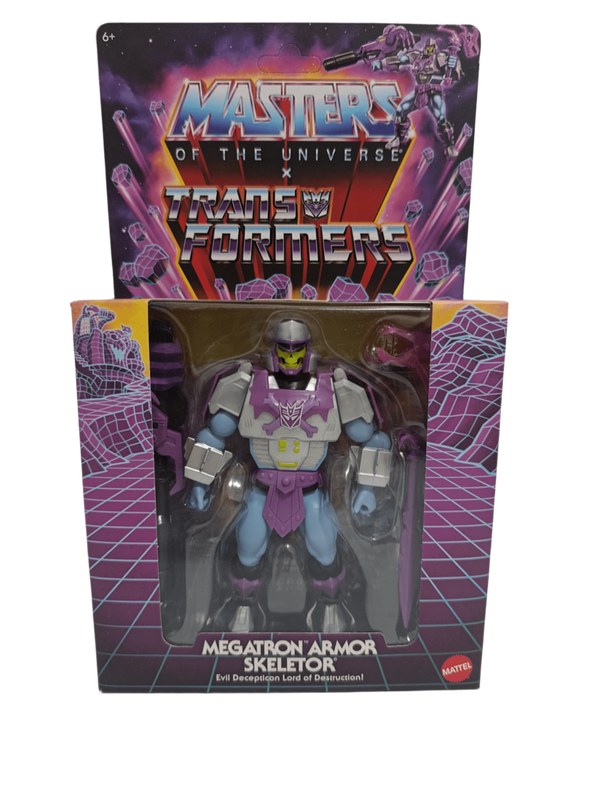 Masters of the Universe x Transformers Figura Megatron Armor Skeletor heo European Exclusive 14 cm