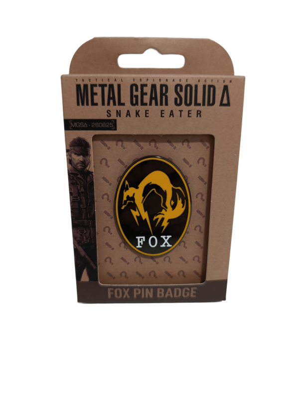 Metal Gear Solid Delta Chapa Fox Limited Edition