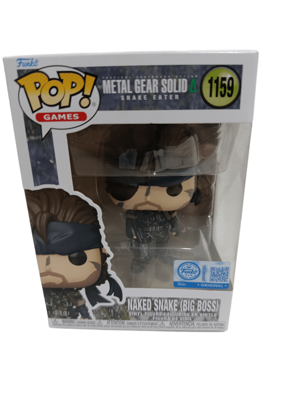 Metal Gear POP! Games Vinyl Figura Metal Gear Solid 3- Big Boss heo exclusive 9 cm