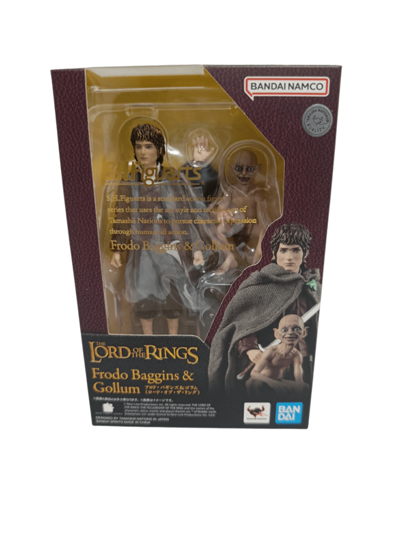 El Señor de los Anillos Figuras S.H. Figuarts Frodo Baggins & Gollum
