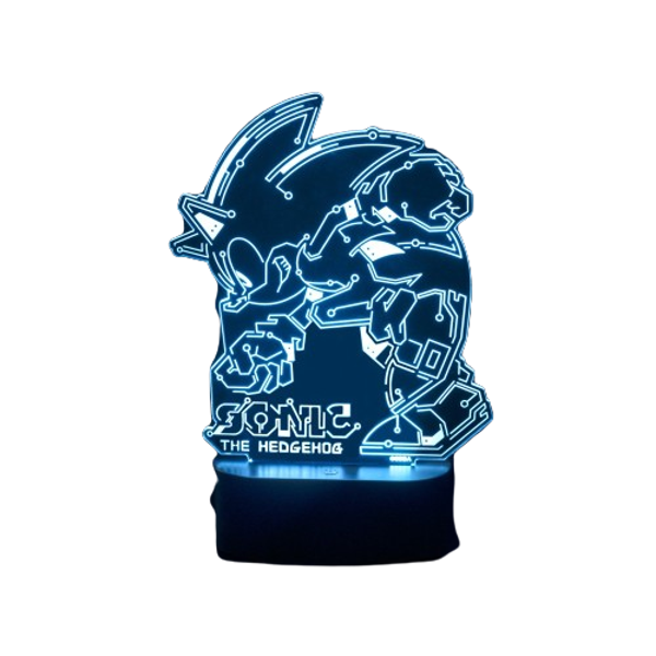 Lámpara LED de mesa Sonic Speed Circuit