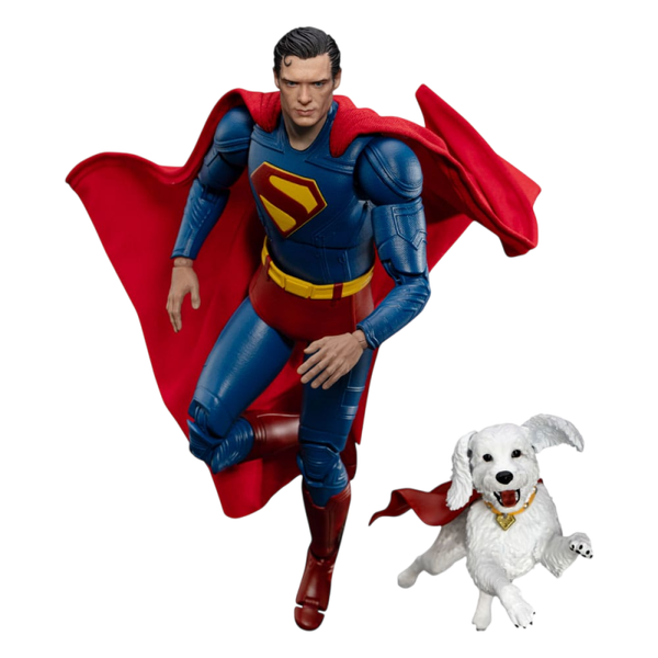 Superman (2025) Figura Superman & Krypto 21 cm