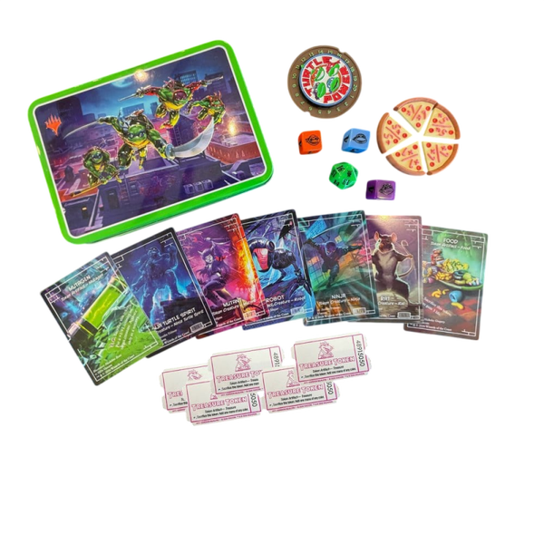 Magic the Gathering Dice and Token Pack Las Tortugas Ninja *Inglés*