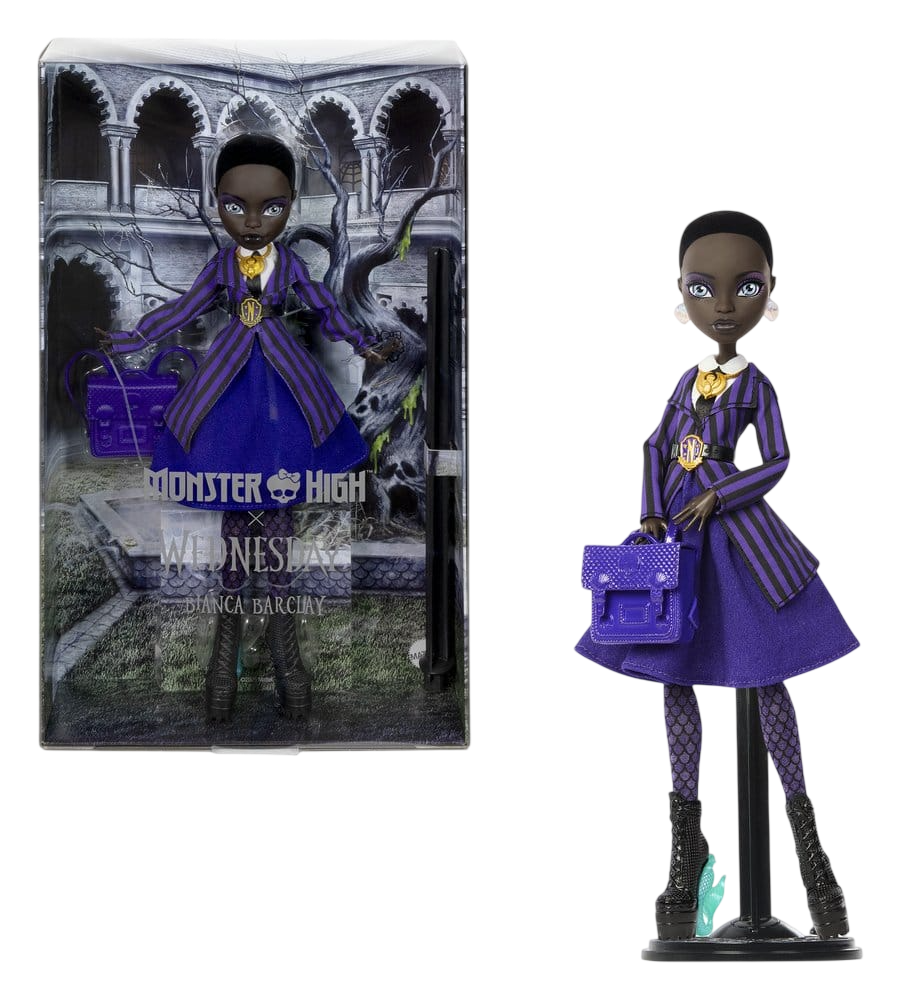 Monster High x Wednesday Muñeca Bianca Barclay
