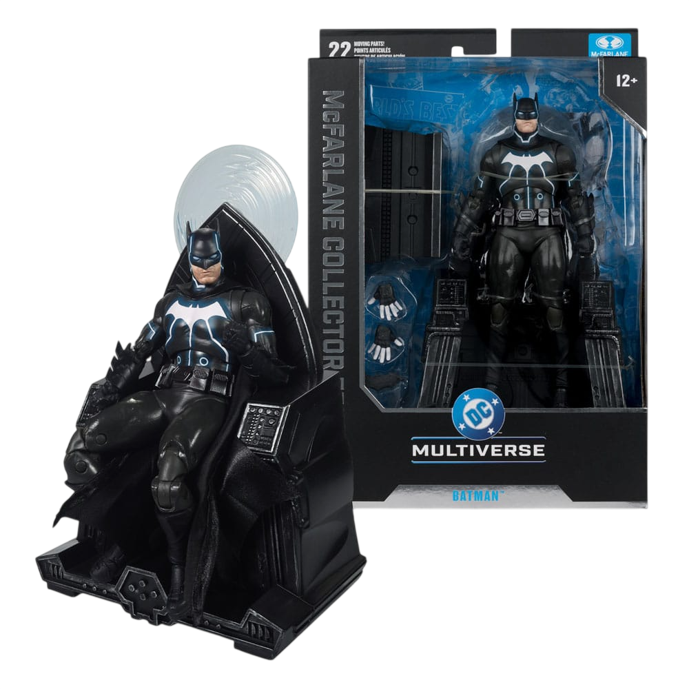 DC Multiverse McFarlane Collector Edition Figura #47 Batman & Mobius Chair (Darkseid War) 18 cm