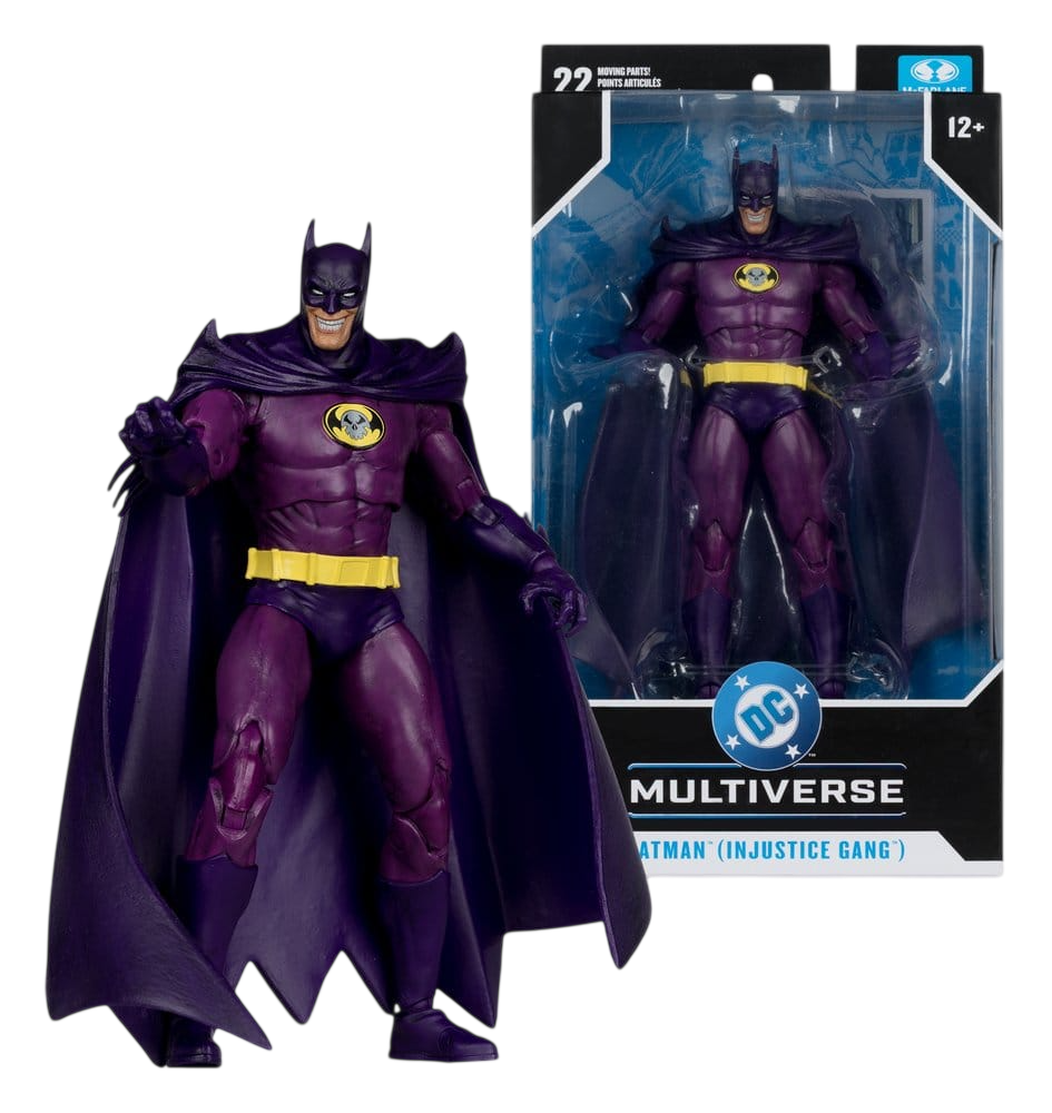 DC Multiverse Figura Batman (Injustice Gang) (JLA: Rock of Ages) (Red Platinum Edtion) 18 cm