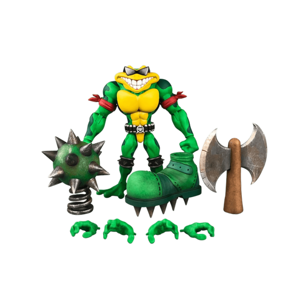 Battletoads Anthology Series Figura Wave 1: Rash 15 cm