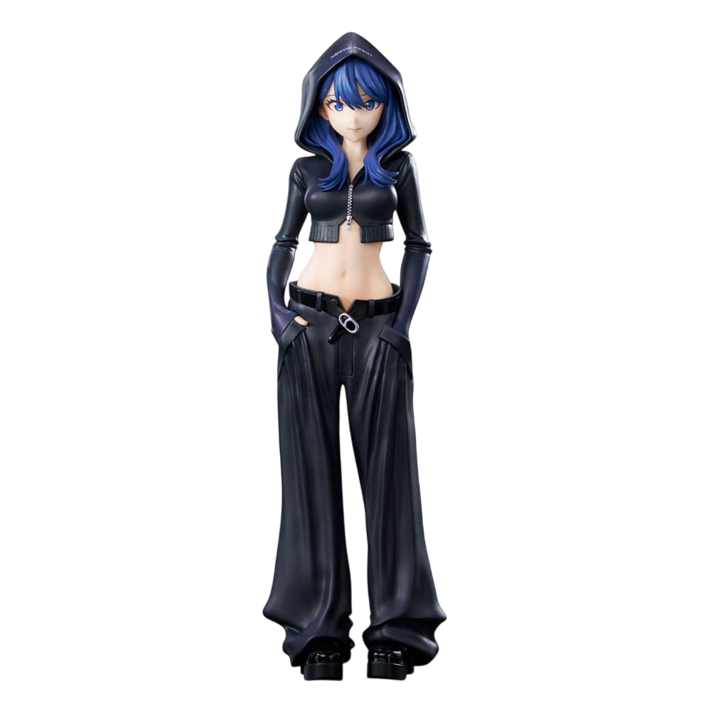 Gridman Universe Estatua PVC Zozo Black Collection Rikka Takarada 24 cm