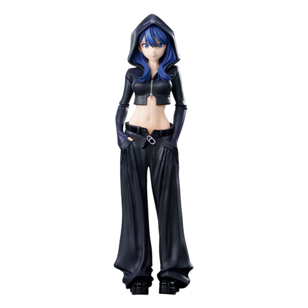 Gridman Universe Estatua PVC Zozo Black Collection Rikka Takarada 24 cm