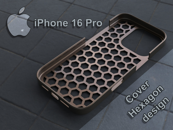iPhone 16 Hexagon deksel