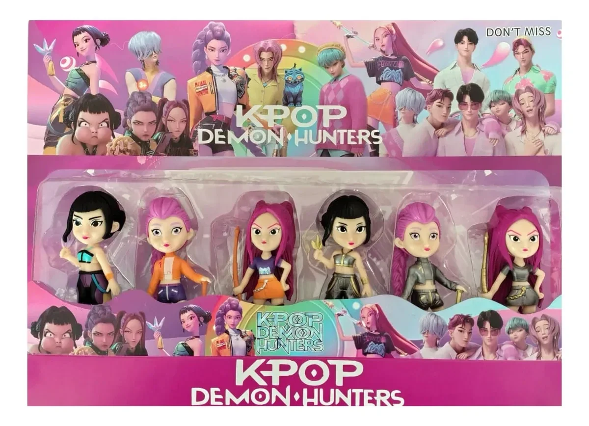 Mini figuras de Guerreras K-POP