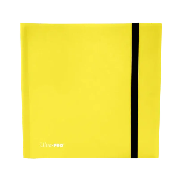 Ultra Pro - 12-Pocket Eclipse PRO-Binder - Lemon Yellow