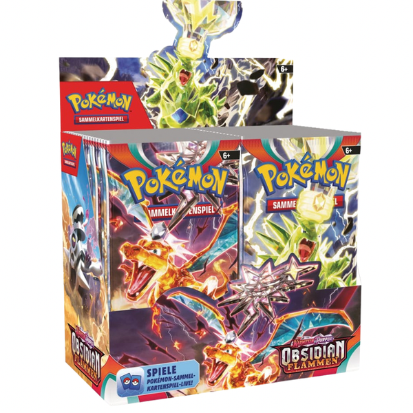 Pokémon Obsidian Flammen (KP03) - 36 Booster Display (DE)