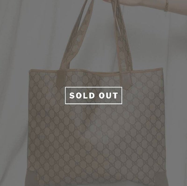 Gucci vintage tote bag