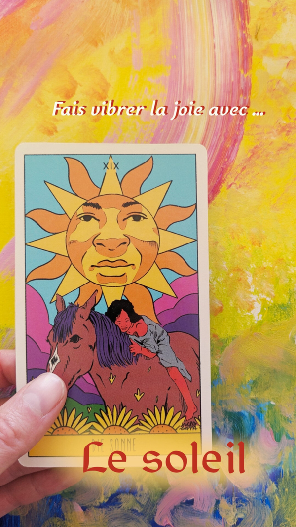 Séance de tarots narratifs + art-thérapie 1 h 10 en individuel