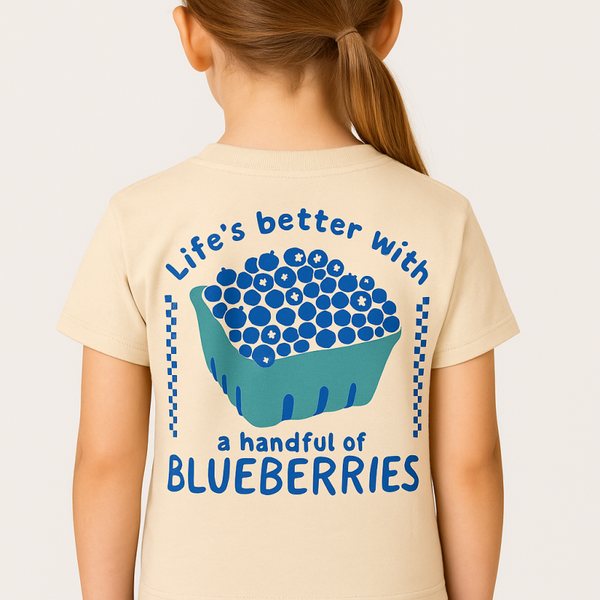 Strijkapplicatie Tuttifrutti collectie - Blueberries