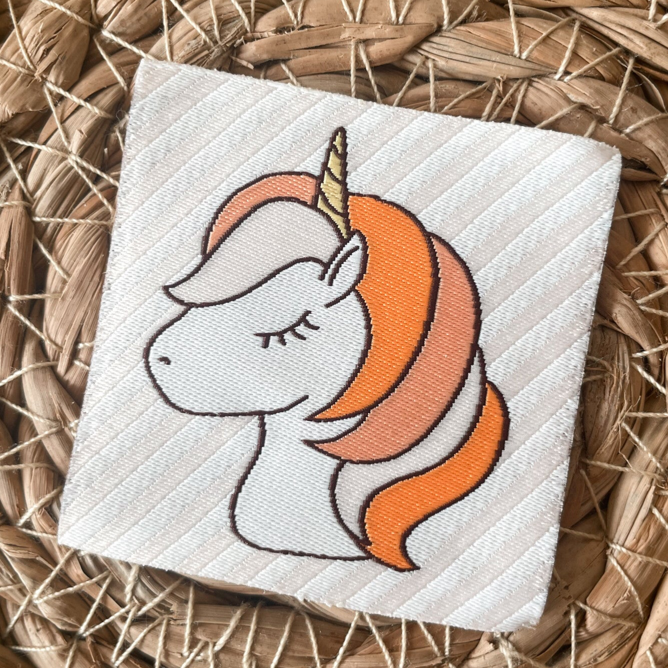 Unfolded label ‘Unicorn'