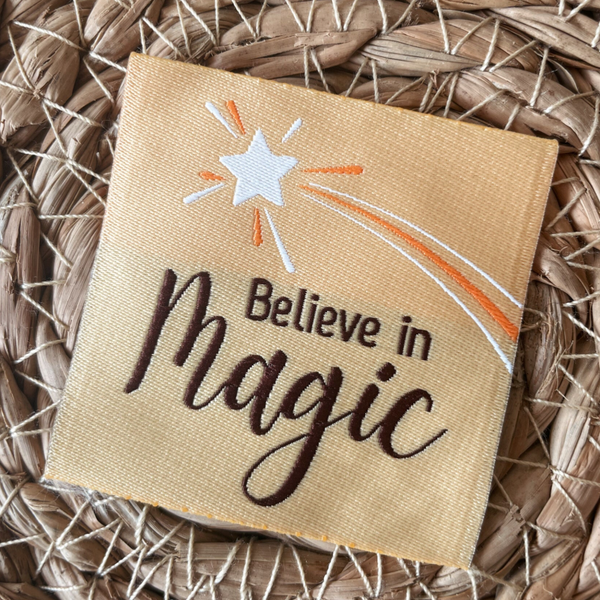 Unfolded label ‘Magic'