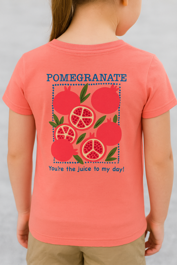 Strijkapplicatie Tuttifrutti collectie - Pomegranate