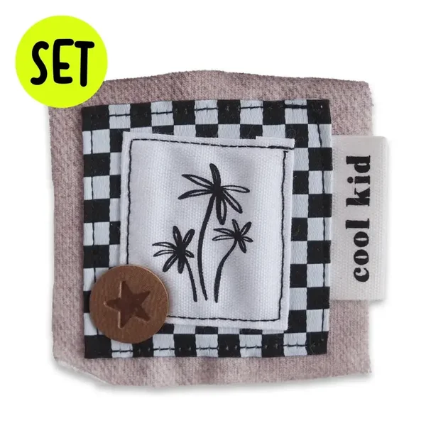 Kunstleder patch set 'Palm'
