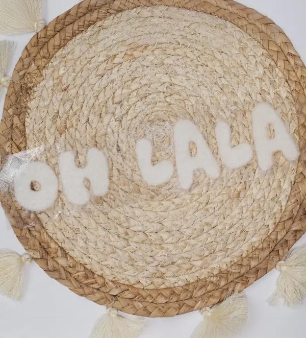 Teddy patch 'Oh lala’'