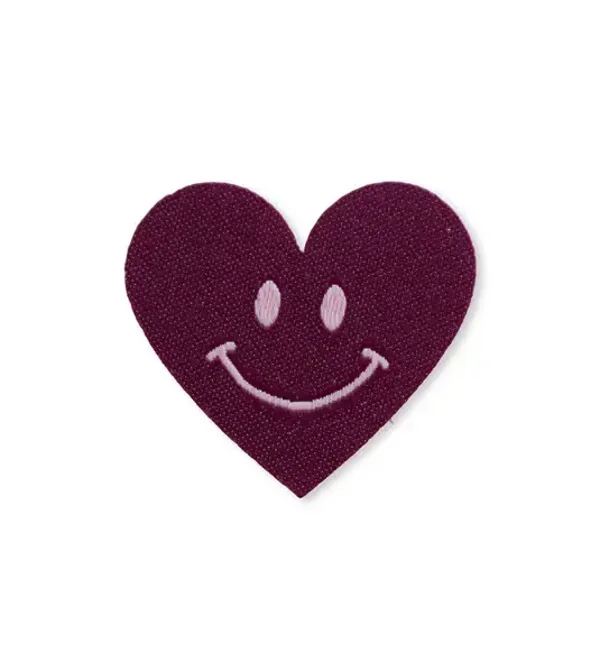 Patch 'Smiley hartje'