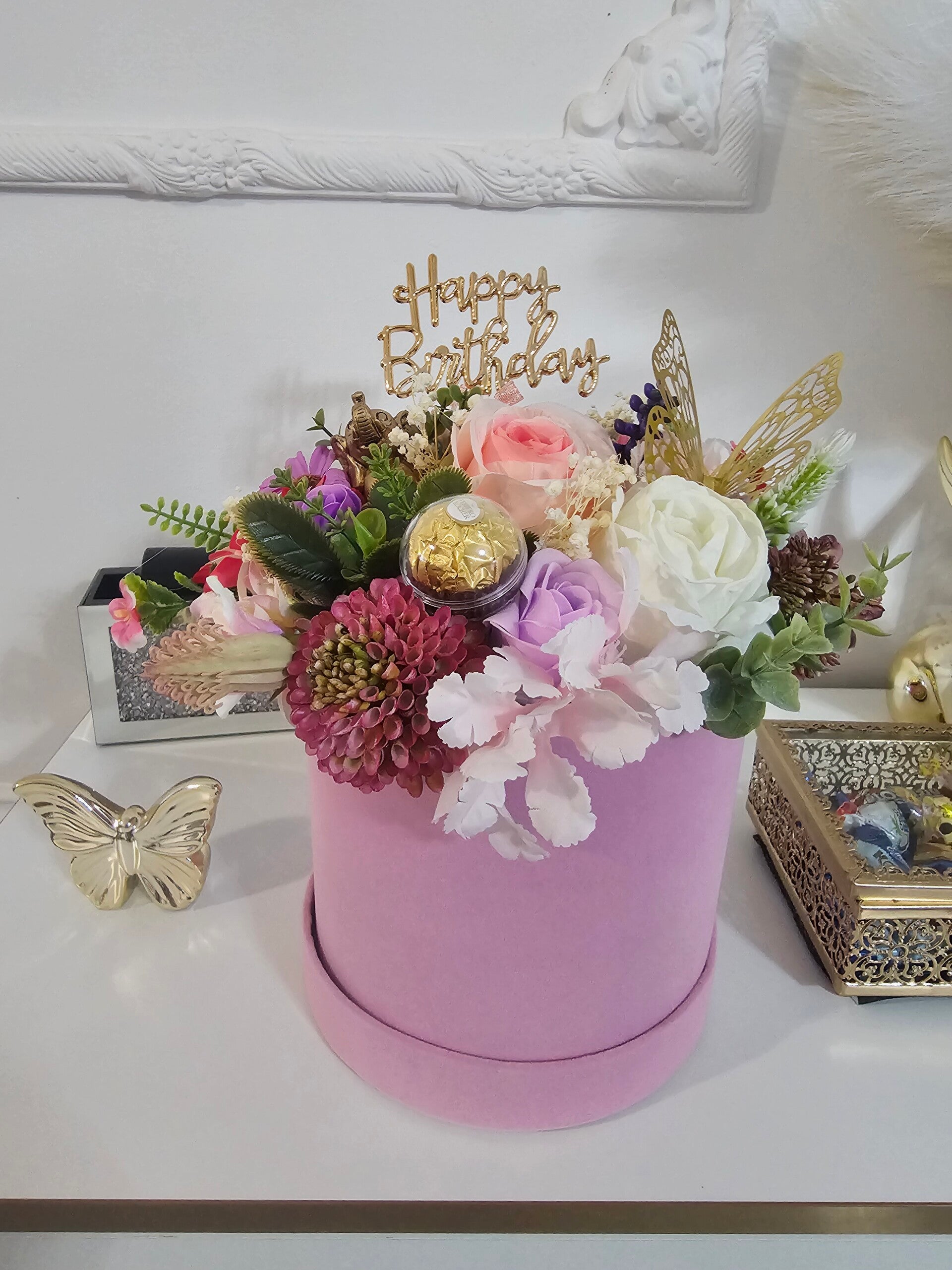 Flowers Box urodzinowy
