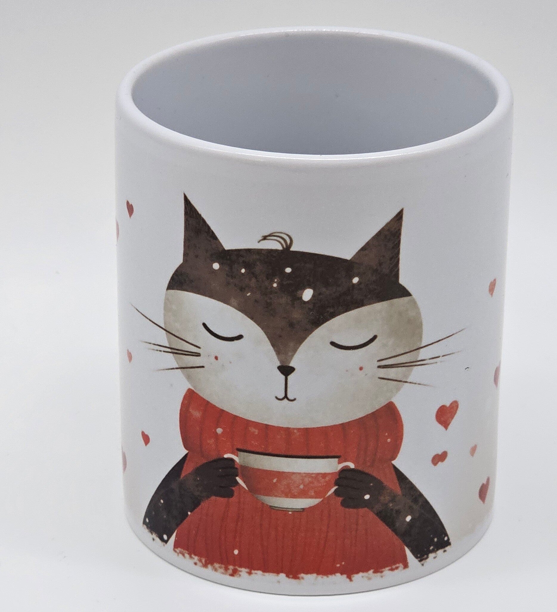 Tasse - Katze und Tee