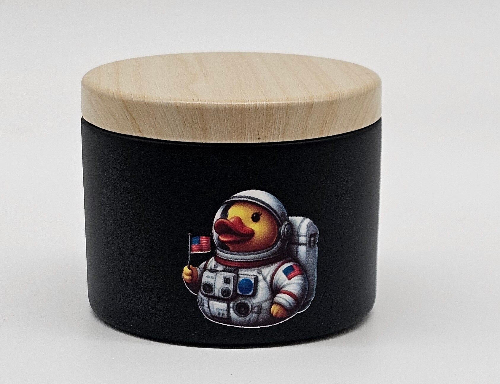 Metalldose - Ente Astronaut