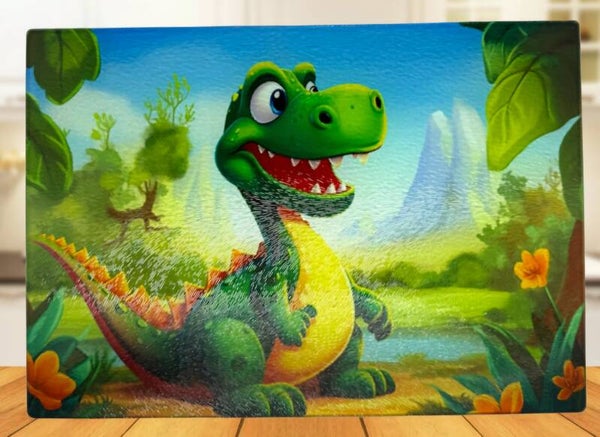 Schneidebrett - Dino