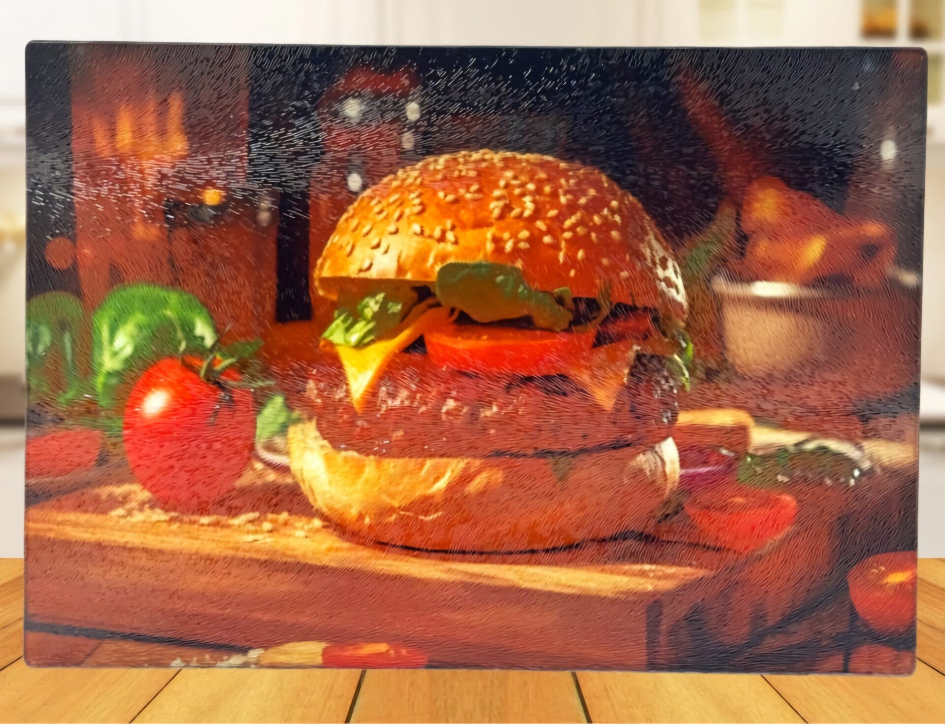 Schneidebrett - Burger