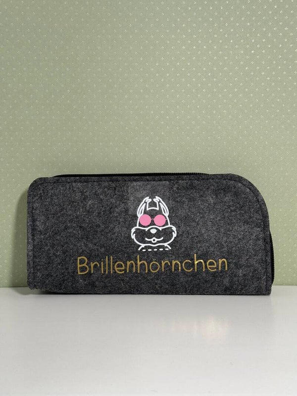 Brillentasche aus Filz