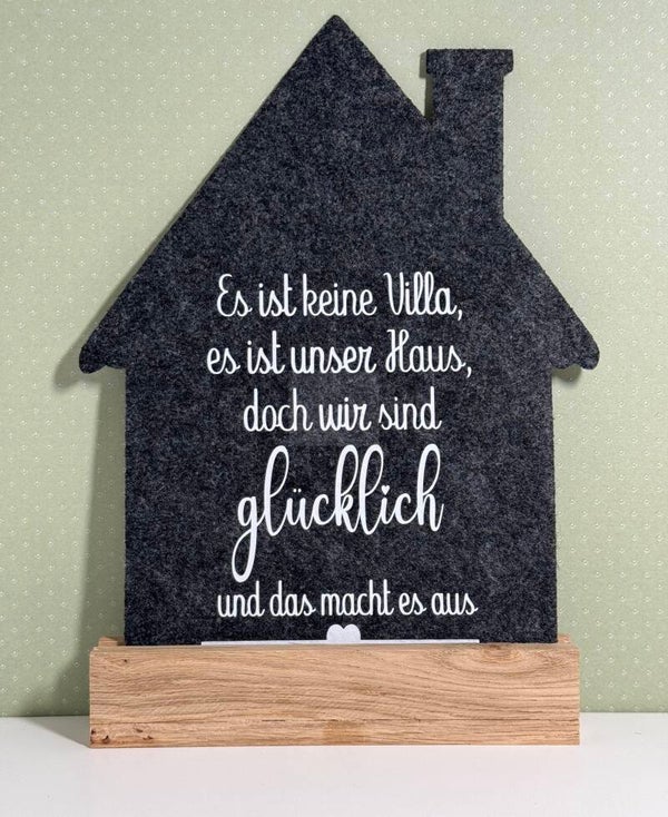 Haus aus Filz