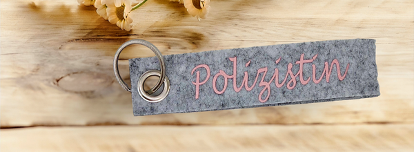Anhänger - Polizistin