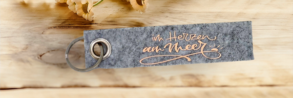 Anhänger - Im Herzen am Meer