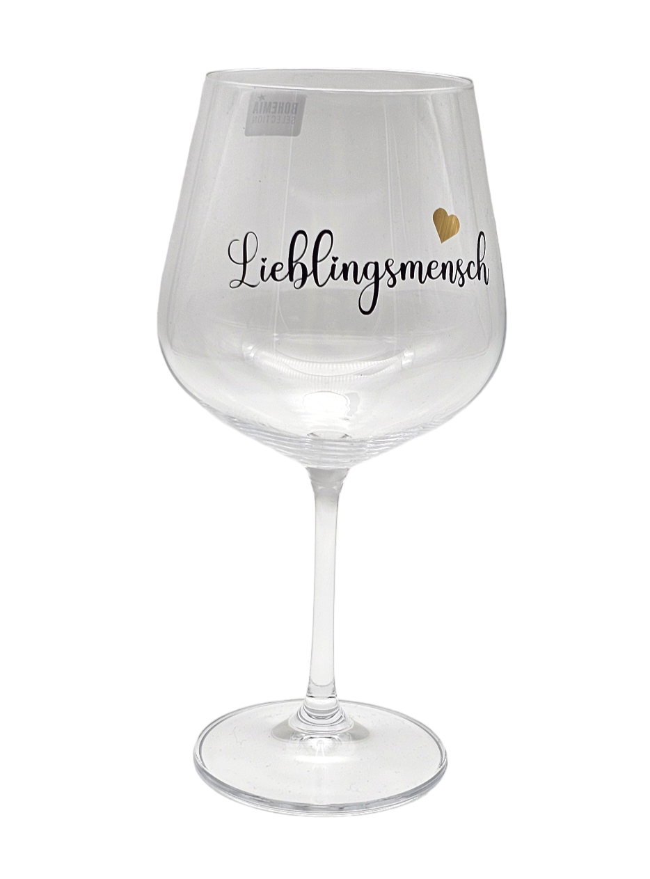Weinglas - Lieblingsmensch