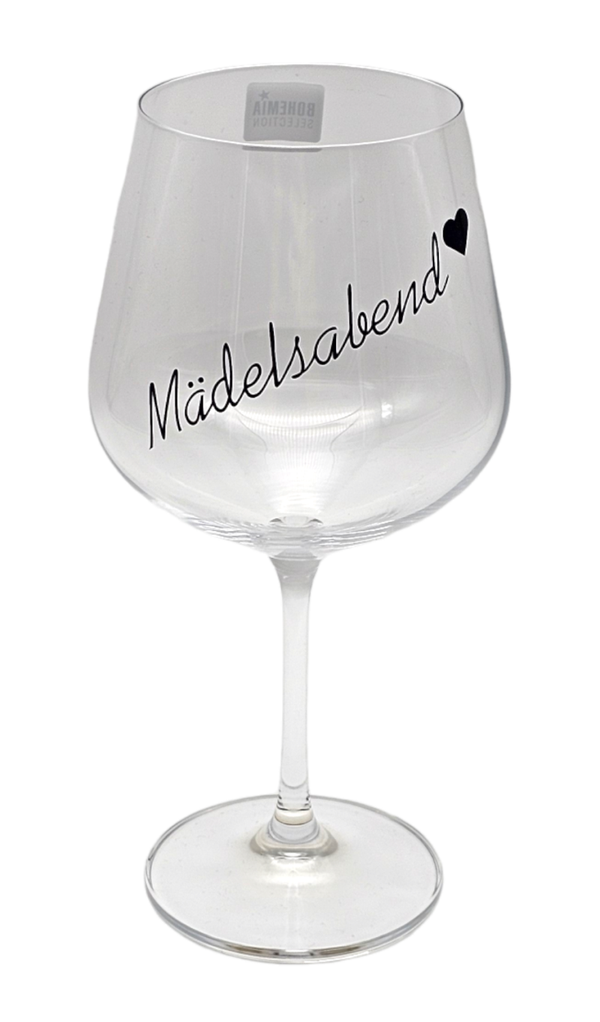 Weinglas - Mädelsabend