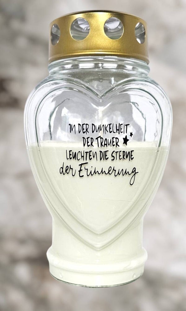Grabkerze - In der Dunkelheit