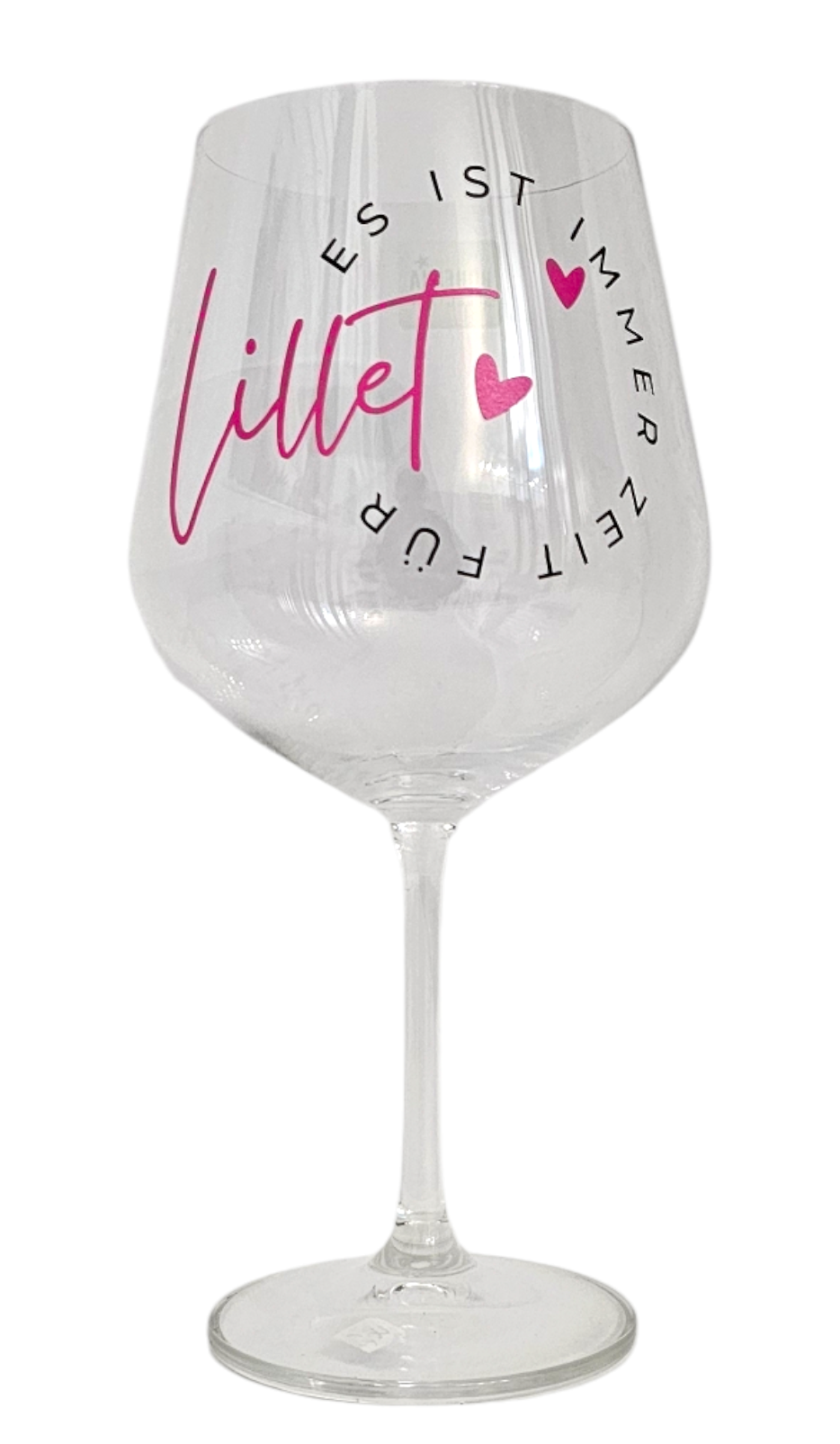 Weinglas - Es ist immer Zeit für Lillet