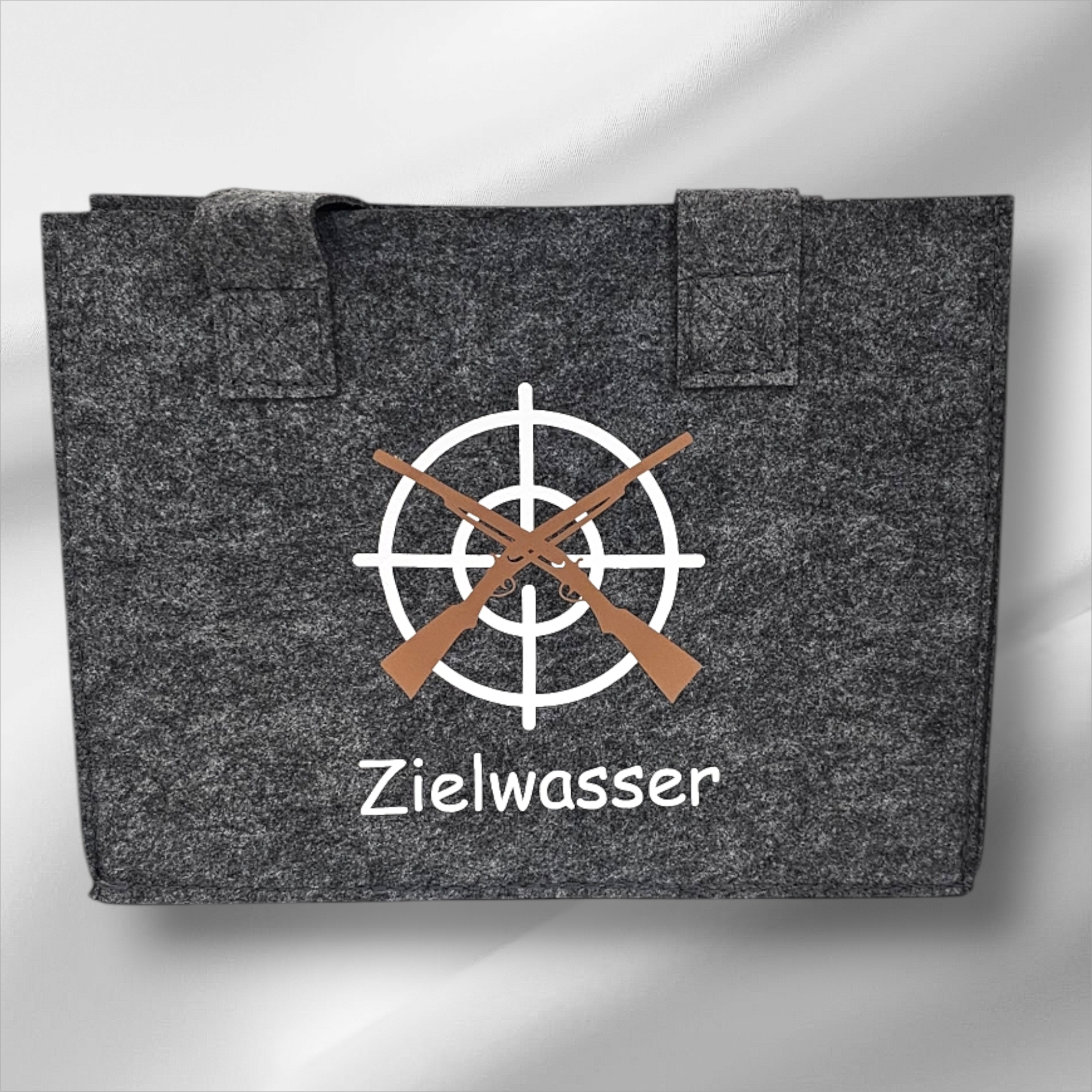 Filztasche - Männertasche mit Zielwasser