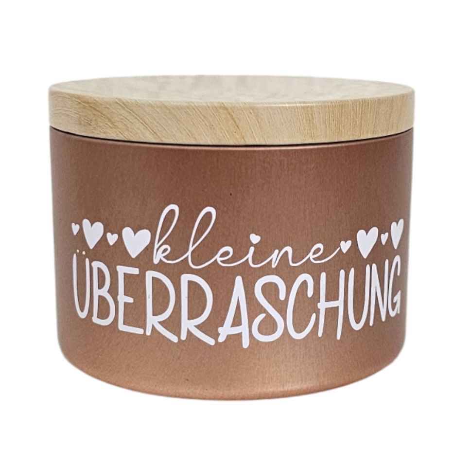 Metalldose - kleine Überraschung