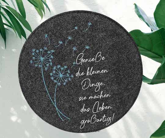 Sitzkissen - Pusteblume