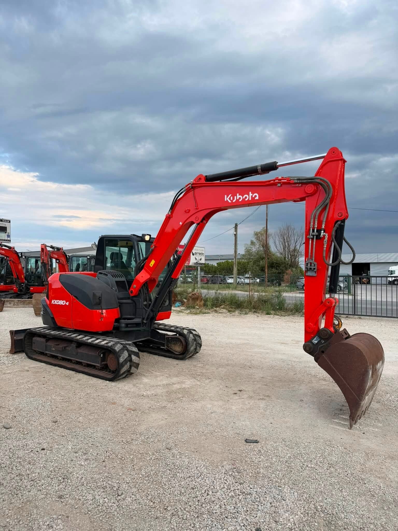 KUBOTA KX 080-4