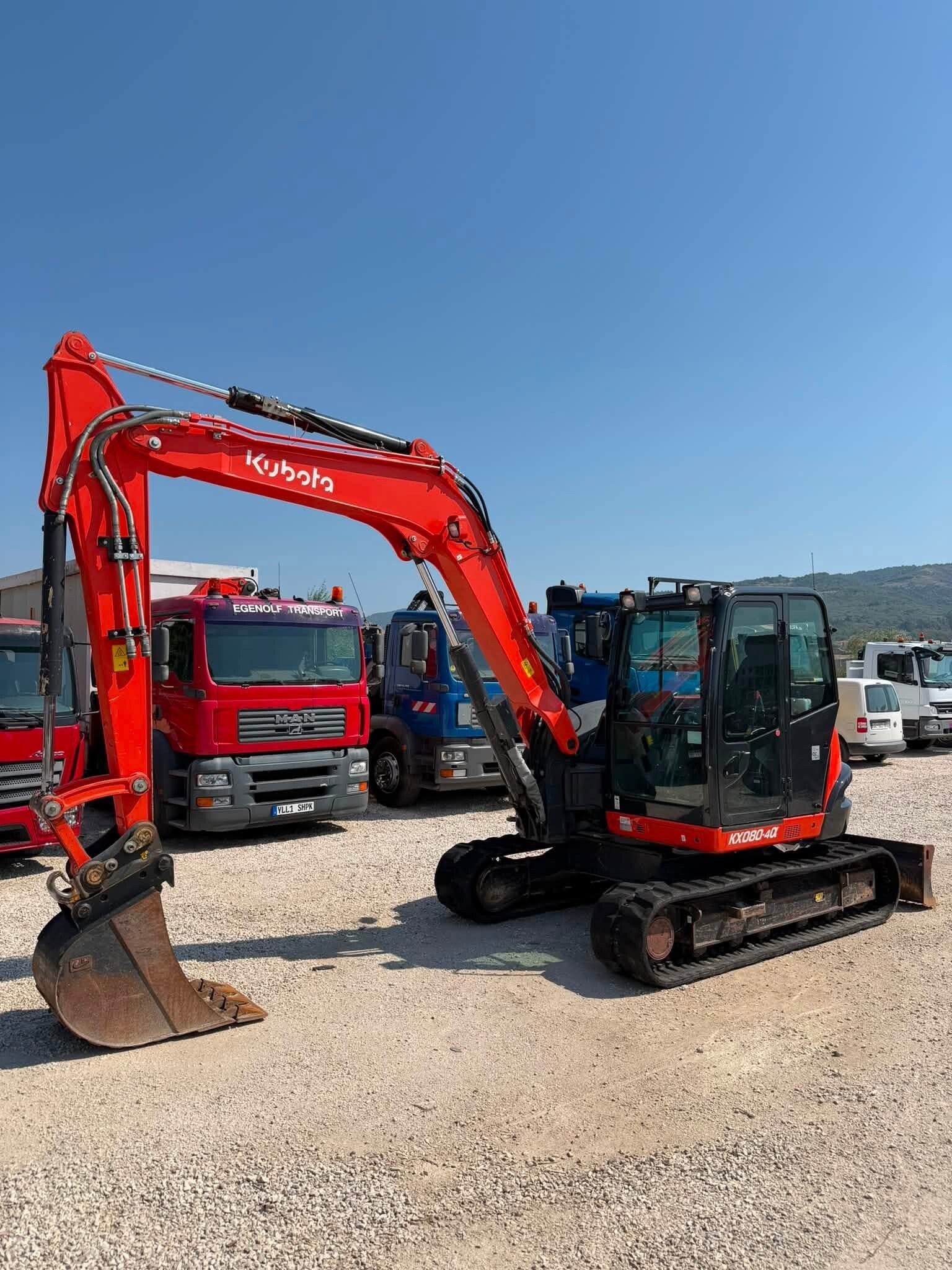 KUBOTA KX080-4a