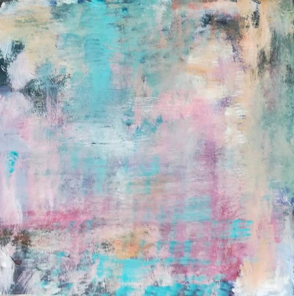 Abstract painting 50 x50 cm