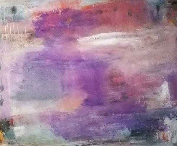 Abstract painting  100x100 cm