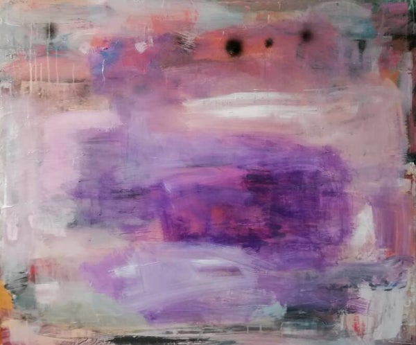 Abstract painting 120x100 cm (SOLD) 