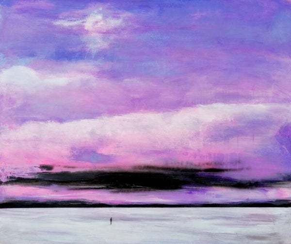 Dreamy landscape  120x 100 cm (SOLD) 