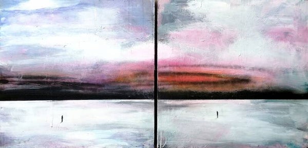 Dreamy landscape 50x100 cm