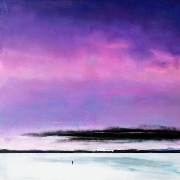 Dreamy landscape 100x 100 cm